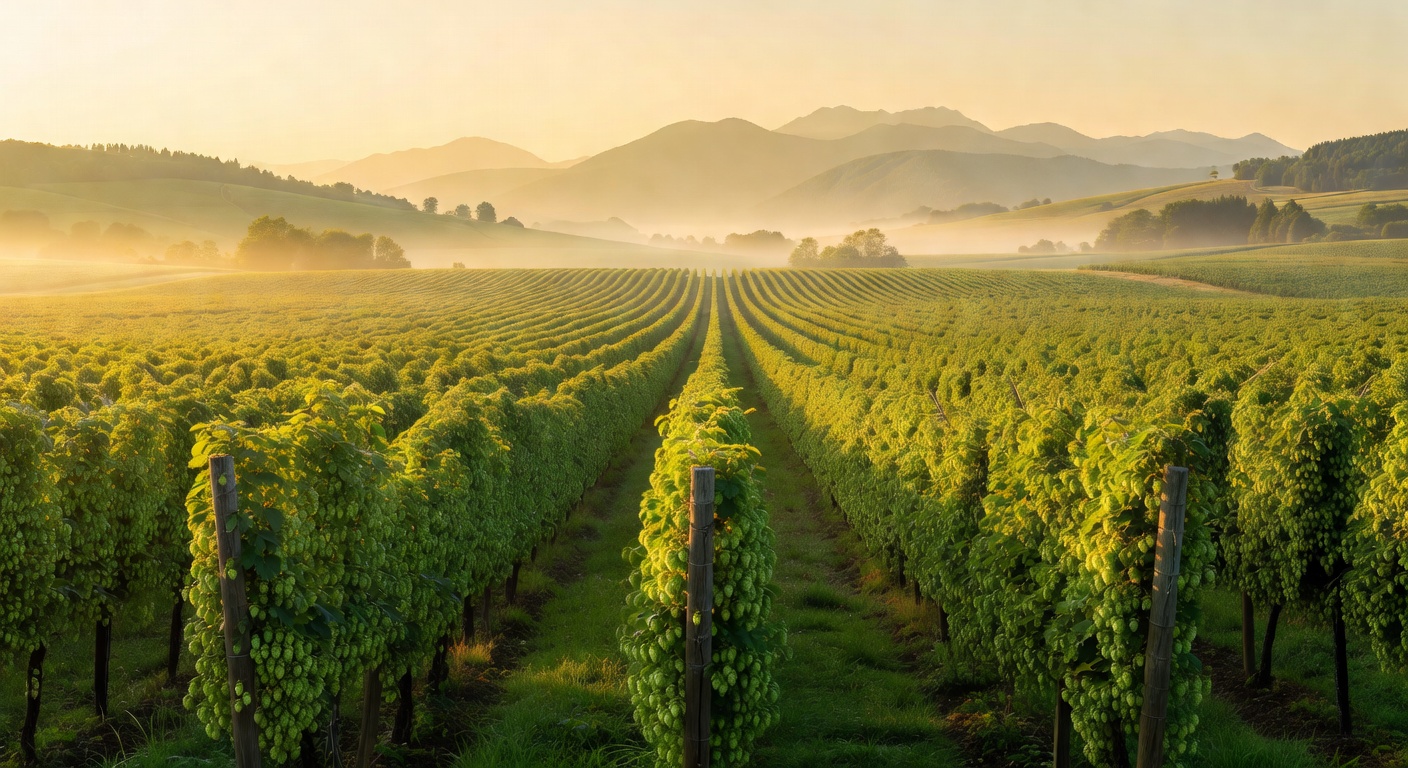 alsace hops fields