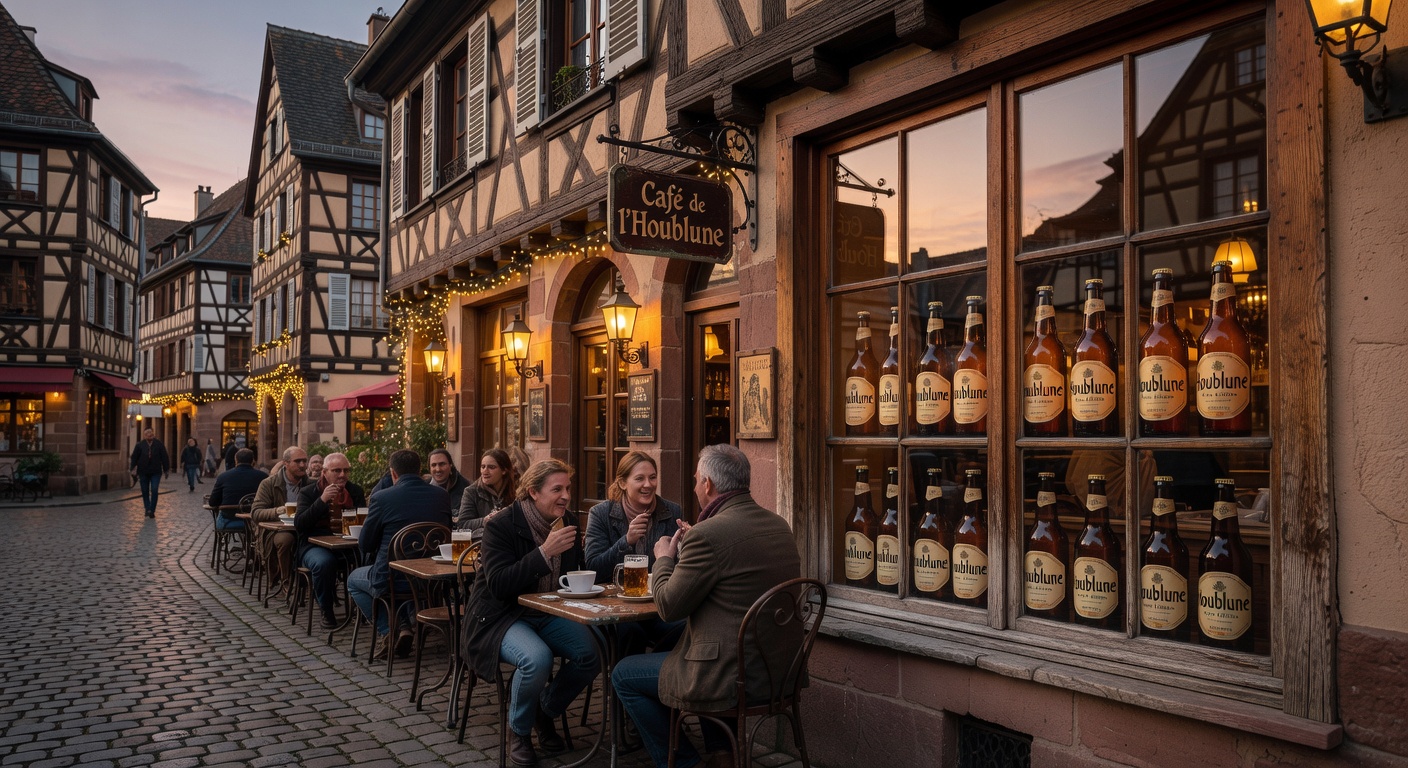 strasbourg cafe display